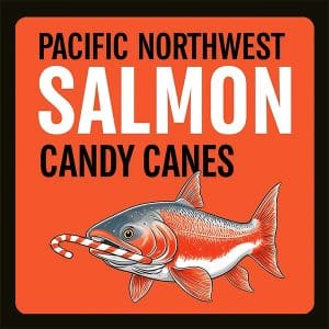 Salmon Candy Canes