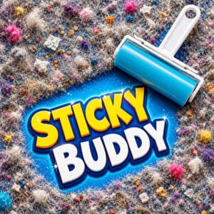 Sticky Buddy Reusable Lint Roller TEst 2